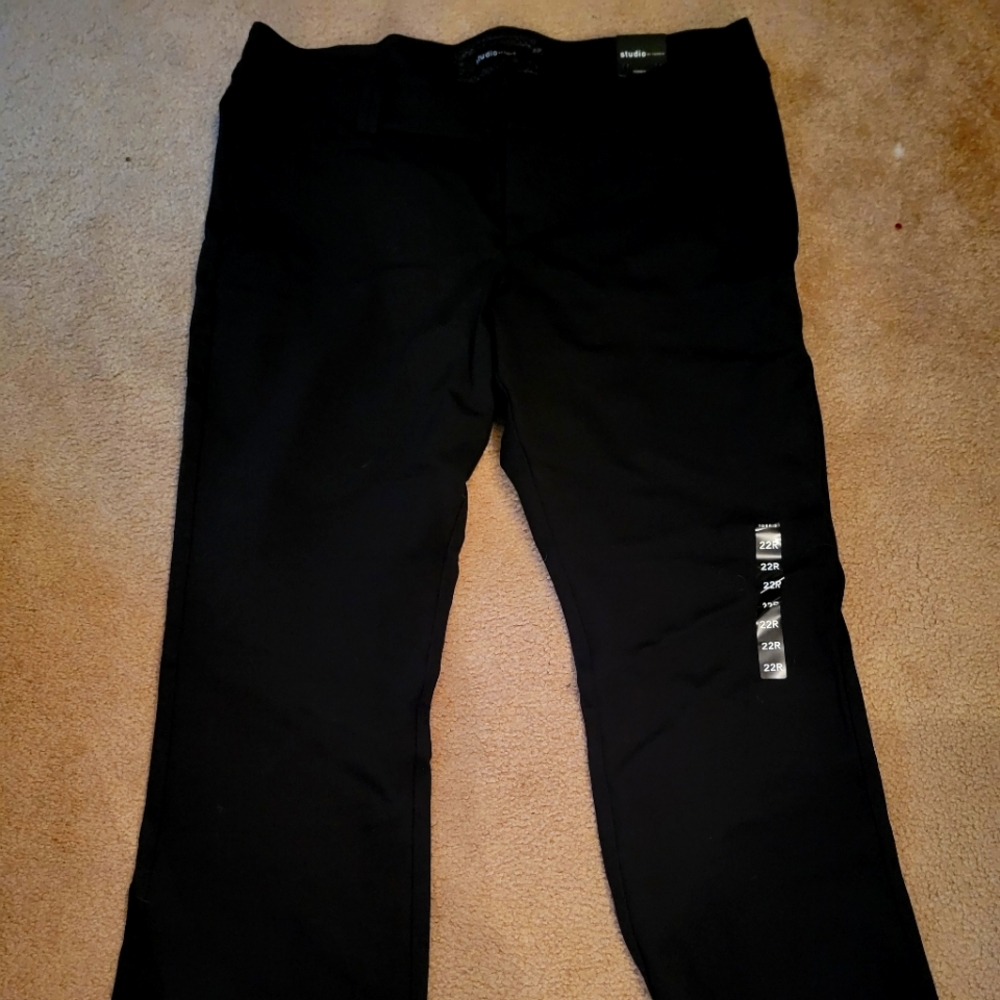 Black torrid work pants size 22 regular